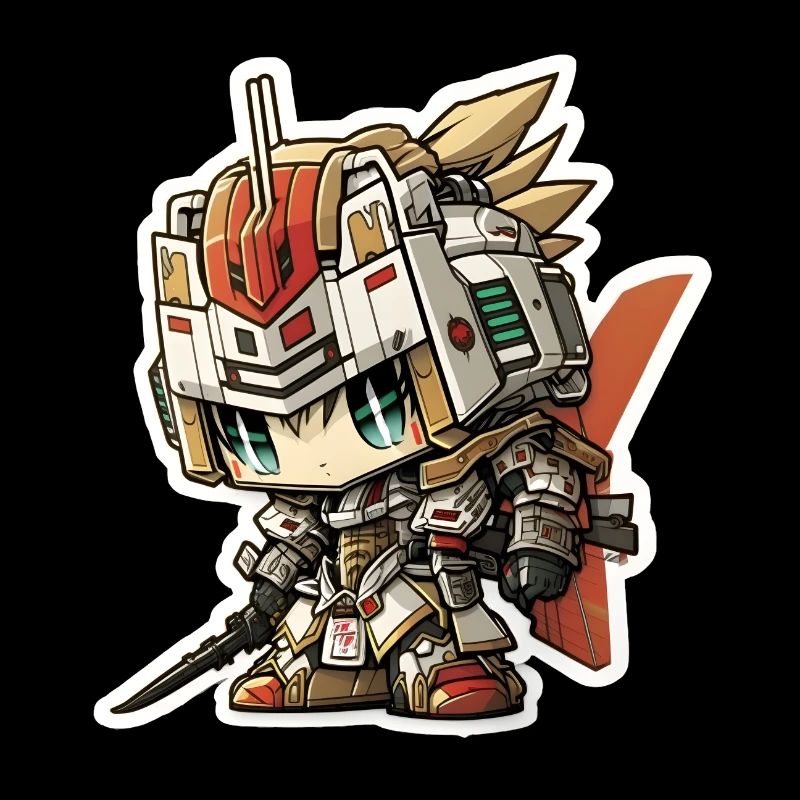 Robot Samouraï Chibi