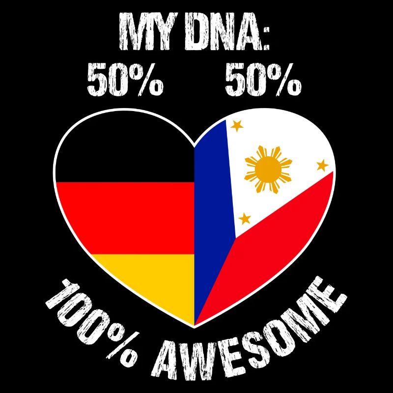 DNA Half Filipino Half German