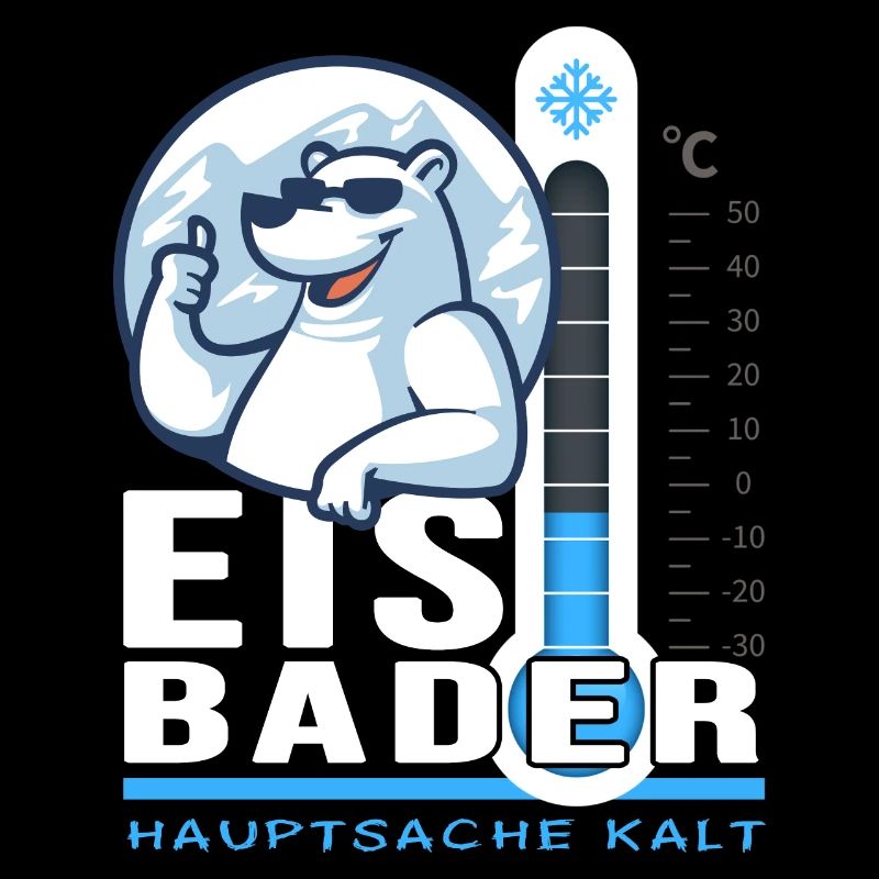 Eisbader Eisbär Winterschwimmen Minusgrad Frost
