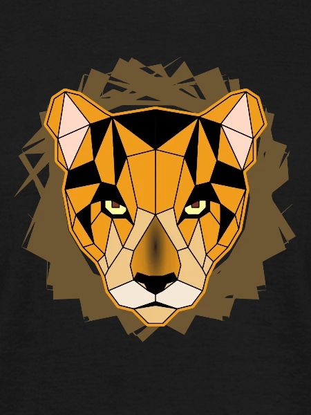 Geometric leopard