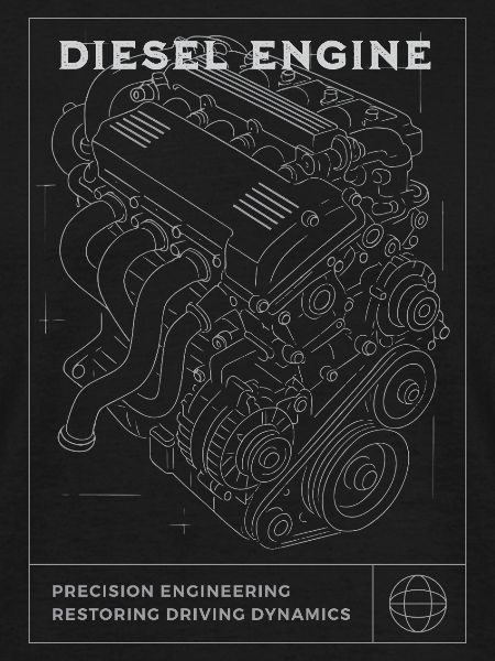 Diesel Engine Blueprint