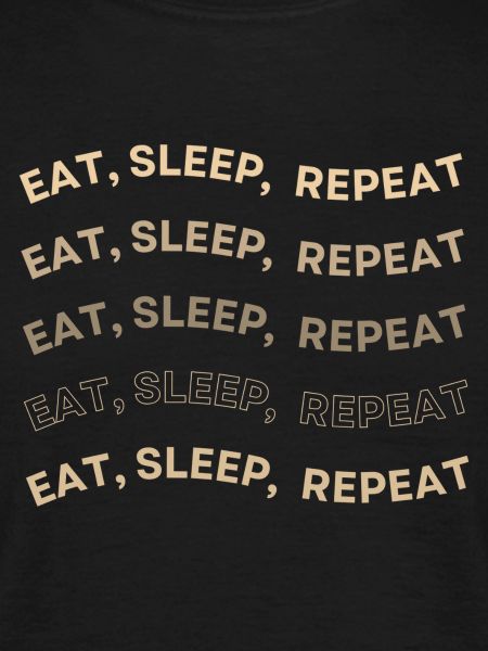 Eat Sleep Repeat Pattern