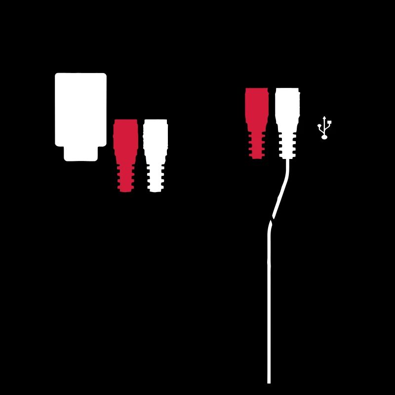 Audio and power connectors