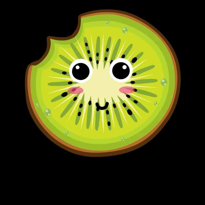 Kiwi Tshirt | Funny fruit with face