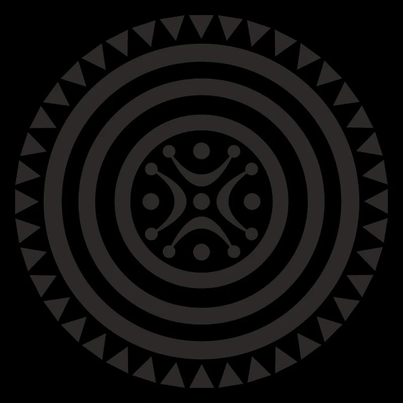 Black Cantabrian stela M1