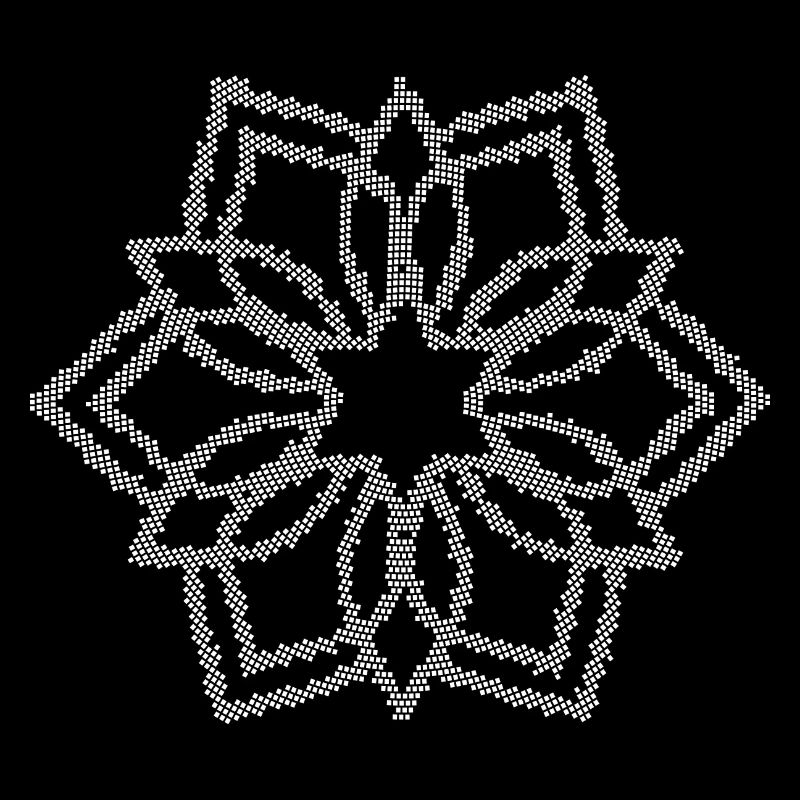 Mosaik Mandala Blume