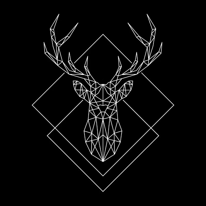 Polygon cerf blanc
