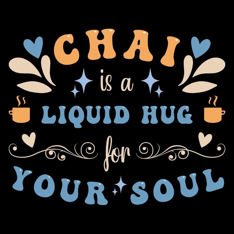Chai Latte Tee trinken Teetrinker