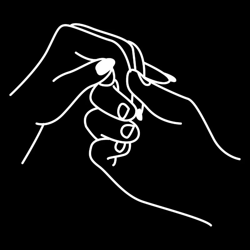 Hands together