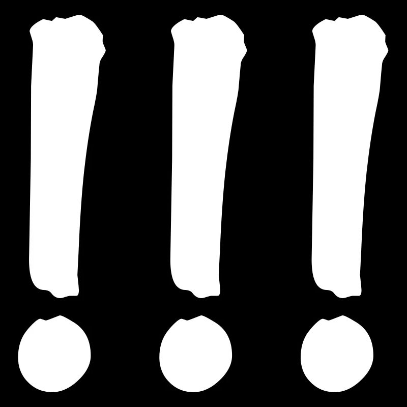 Exclamation mark exclamation mark