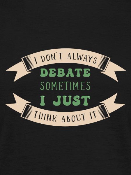Debating Debate Arguing
