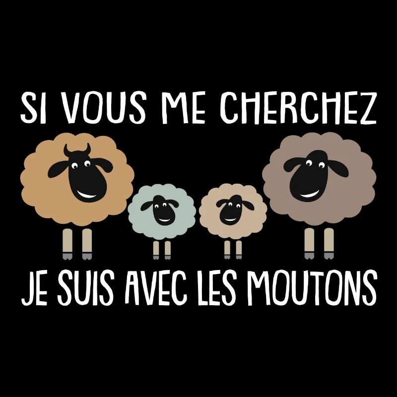 Si vous me cherchez, je suis avec les moutons