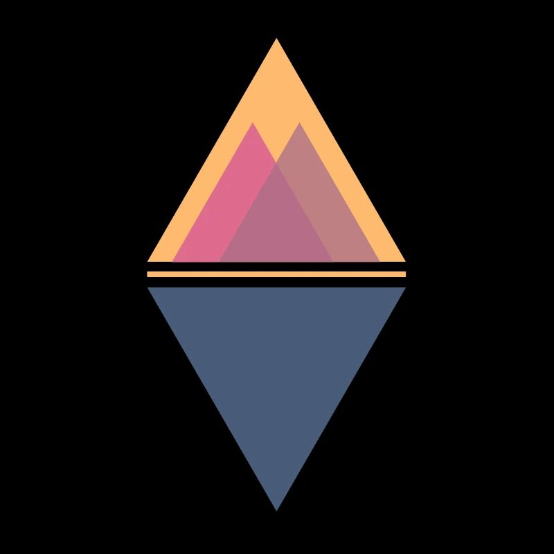 Geometric shapes triangles