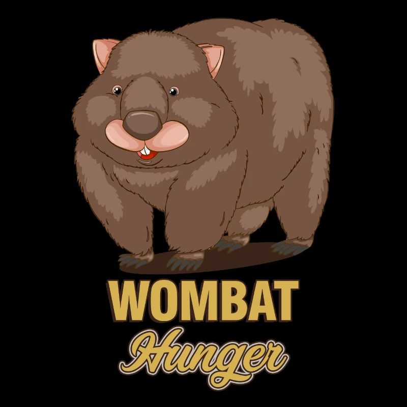 Fettes Wombat hat Hunger - Limited Edition