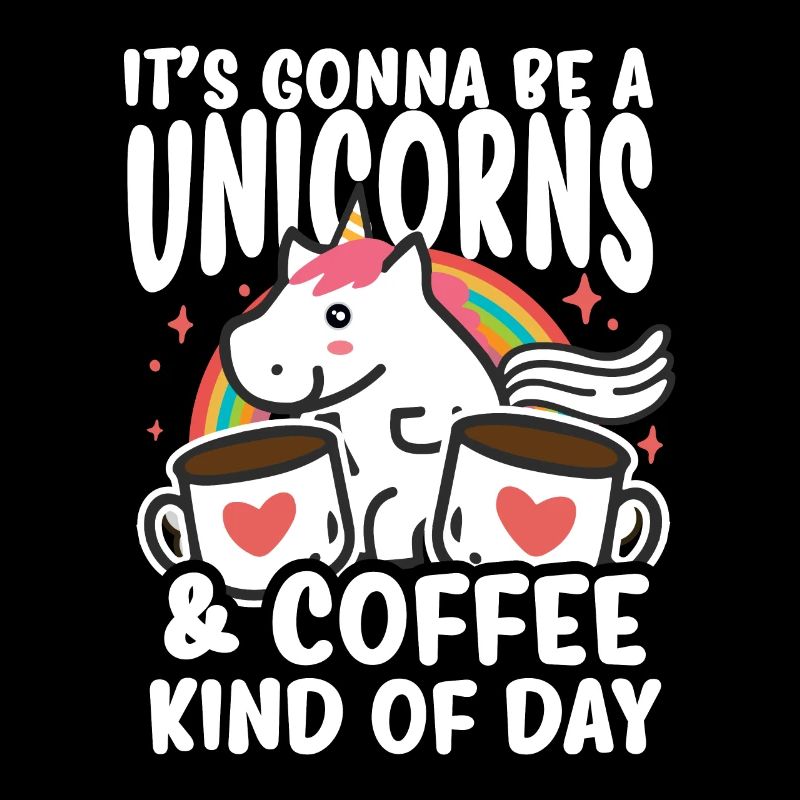 Einhörner und Kaffee - Einhorn