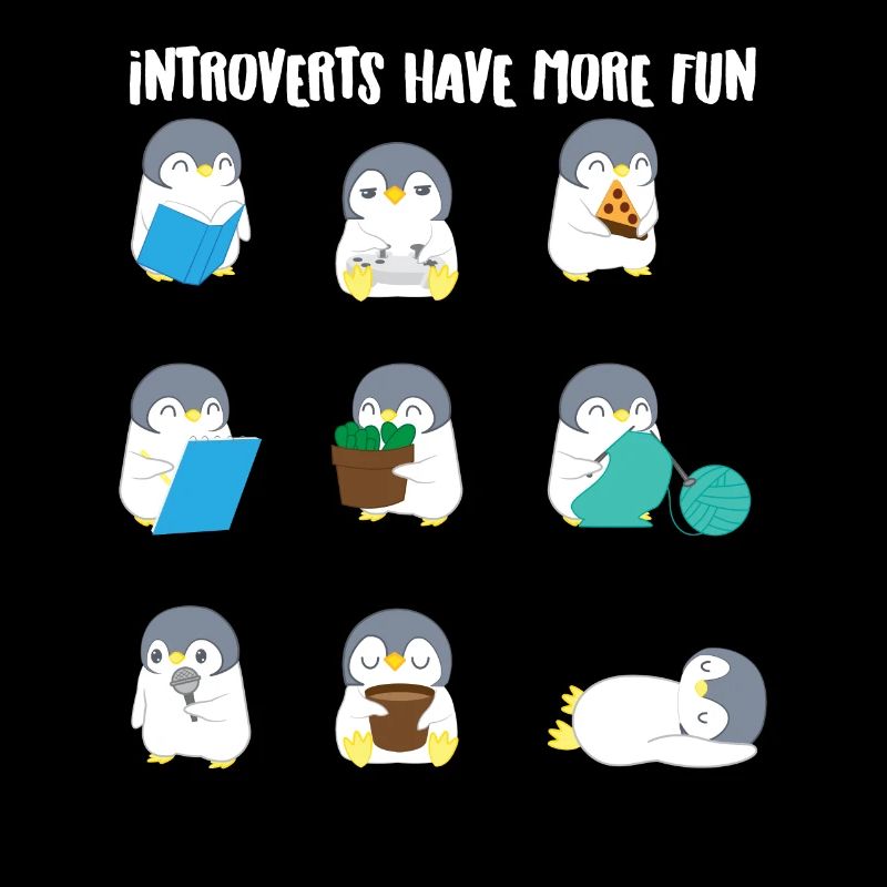 Pingouin - Pingouins - Pingouin - Introverti