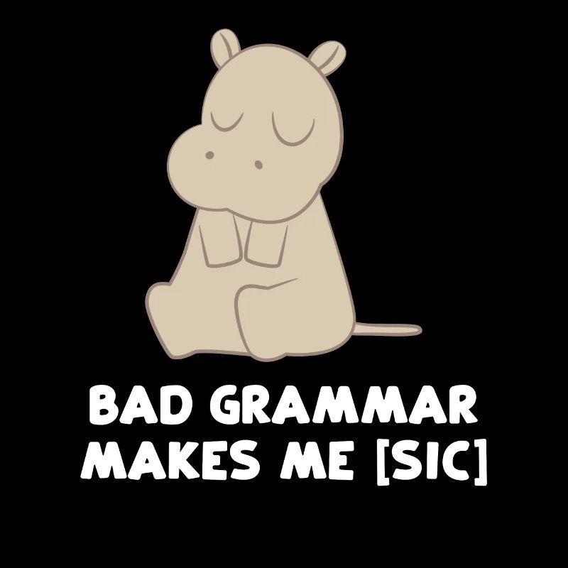 Flusspferd – Hippopotamus - Hippo - Grammatik
