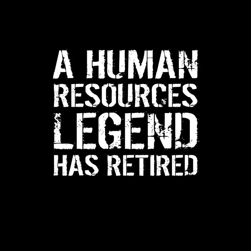 Retired HR Human Resources Manager Retirement Gift