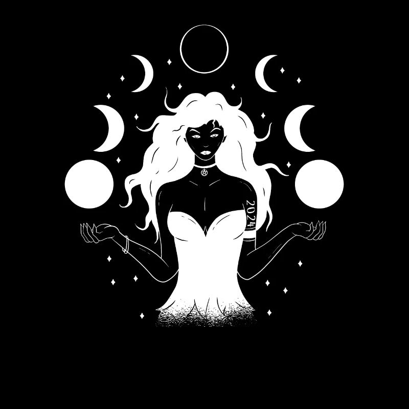 Déesse Eclipse 2024 Blanc