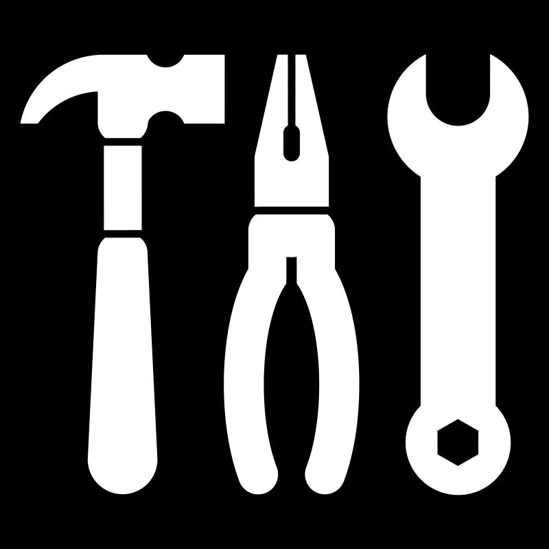 Outils - marteau, pince et clé