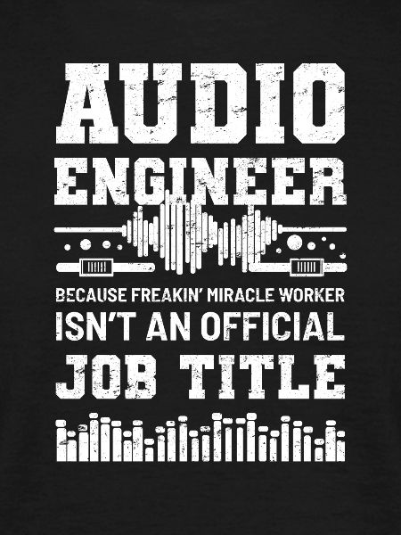 Sound engineer audio