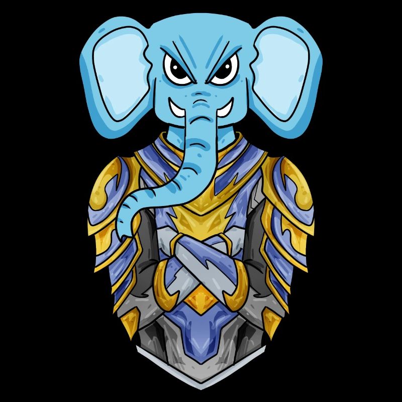 Knight elephant cool