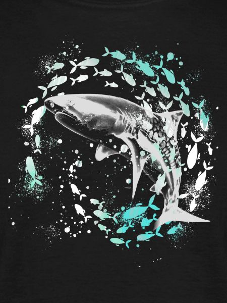 fischschwarm,fische,malerei,graffiti,Hai