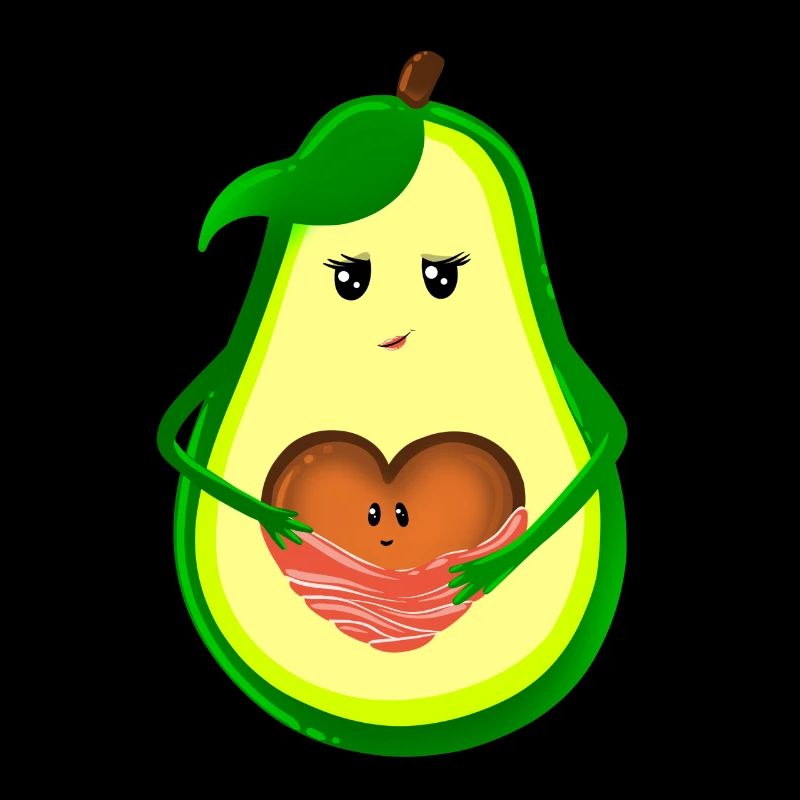 Avocado Mutter mit Kind