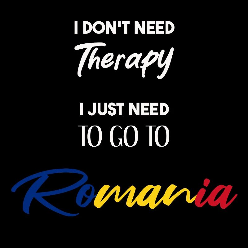 Therapy Romania funny gift idea funny