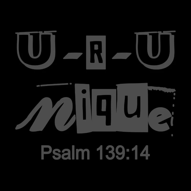 Christian Design U-R-Unique Psaume 139 verset 14