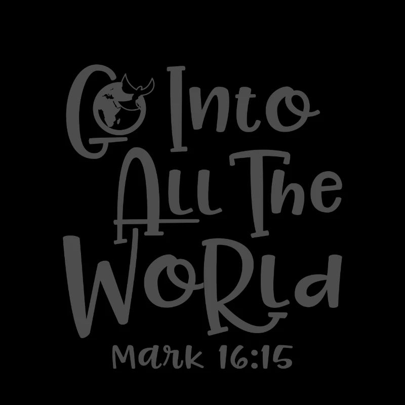 Le design chrétien entre dans le monde entier Marc 16:15