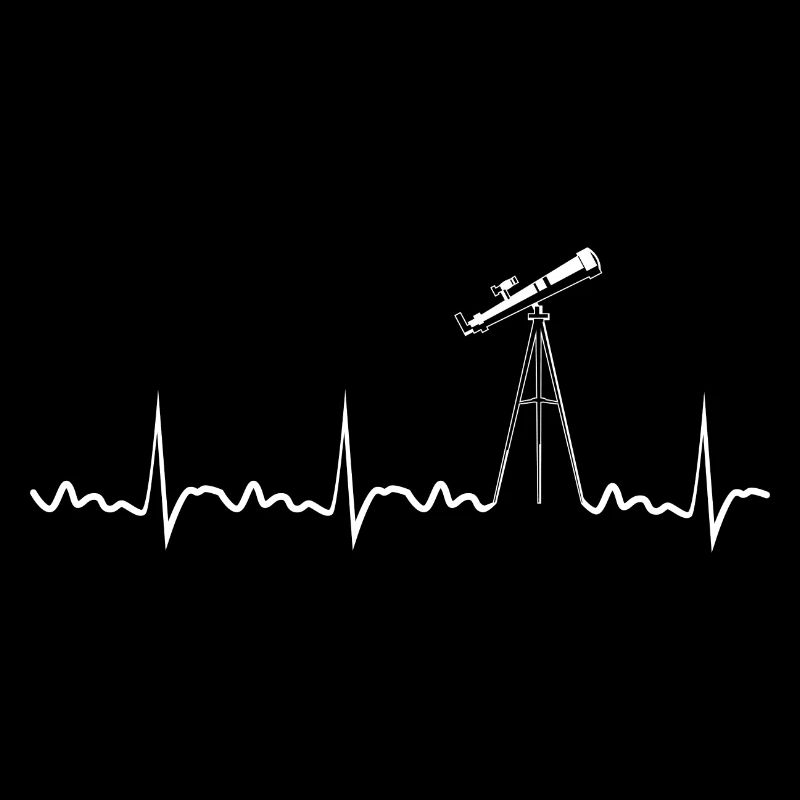 Telescope heartbeat astronomy solar system knowledge