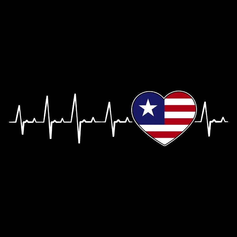 Liberia Flagge Liberianer