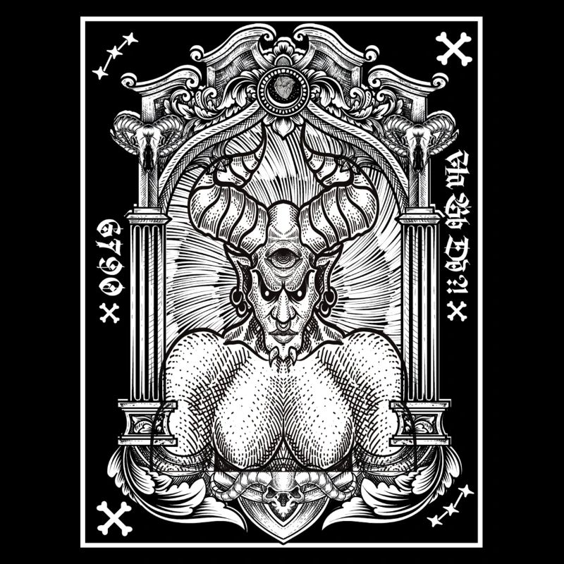 Gothic Evil - Gothic 666 Satan Baphomet