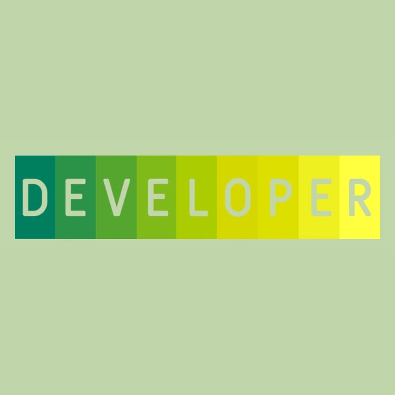 Developer - inscription