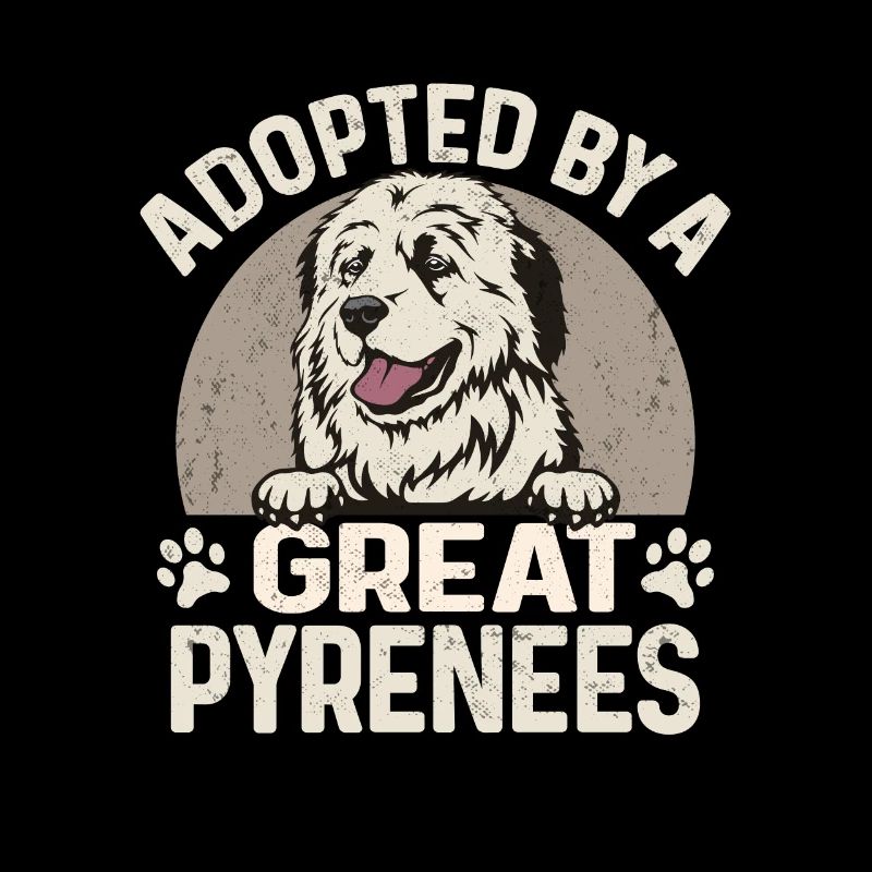 Great Pyrenean Dog, adopted by a Great Py