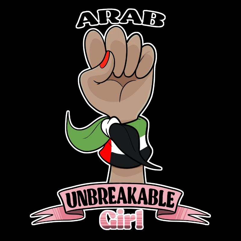 Fille arabe incassable I Héritage Arabe uni