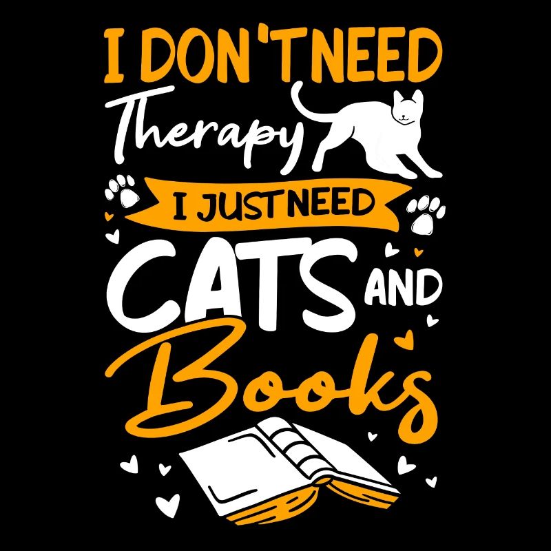 Cat Book Lovers Read Books