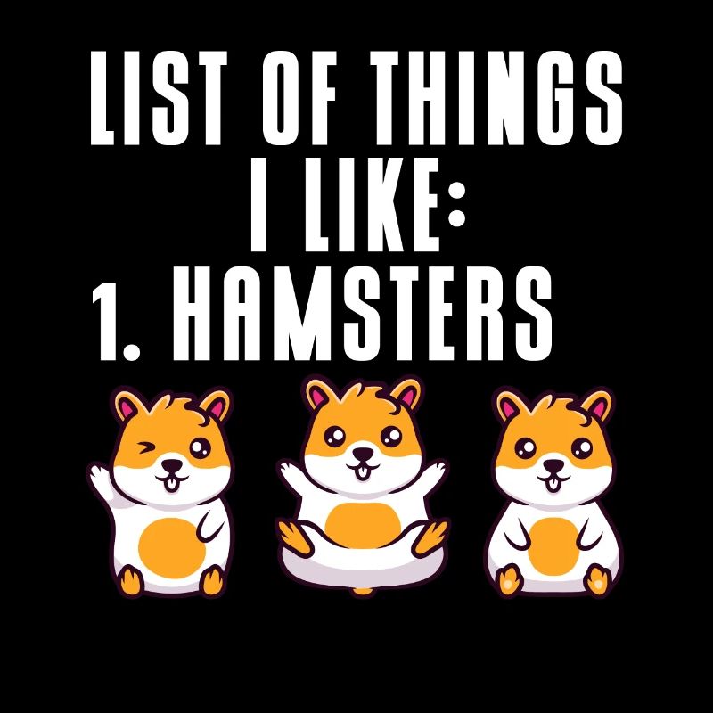 Hamster Cadeau Hamster Lovers