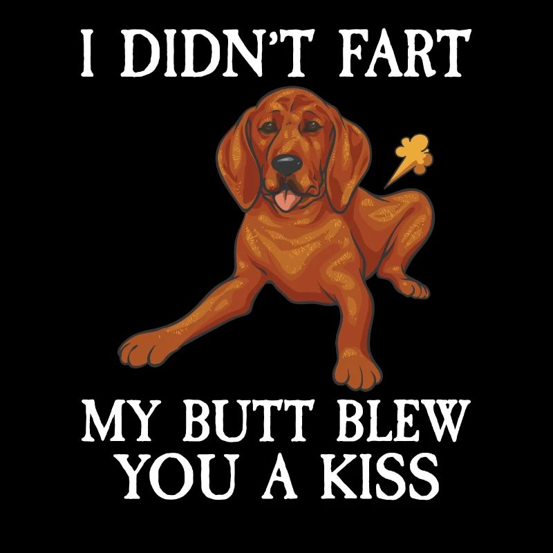 Redbone Coonhound Chien Cadeau