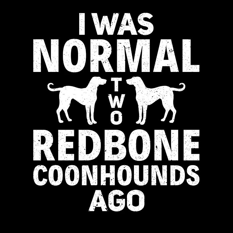 Redbone Coonhound Chien Cadeau