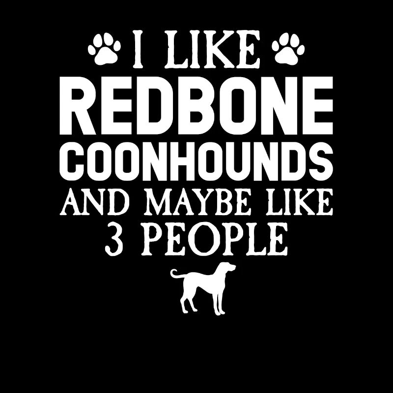 Redbone Coonhound Chien Cadeau