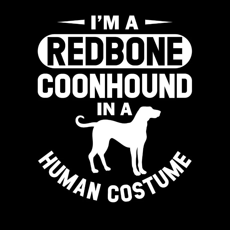 Redbone Coonhound Chien Cadeau