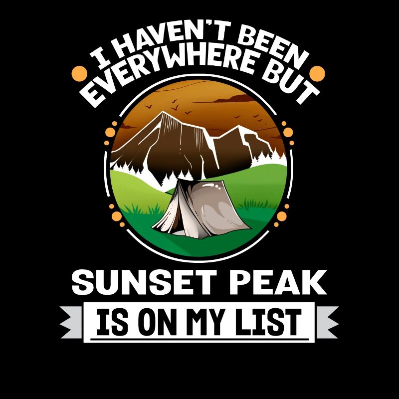 Sunset Peak est sur ma liste Randonner Camping Hiker