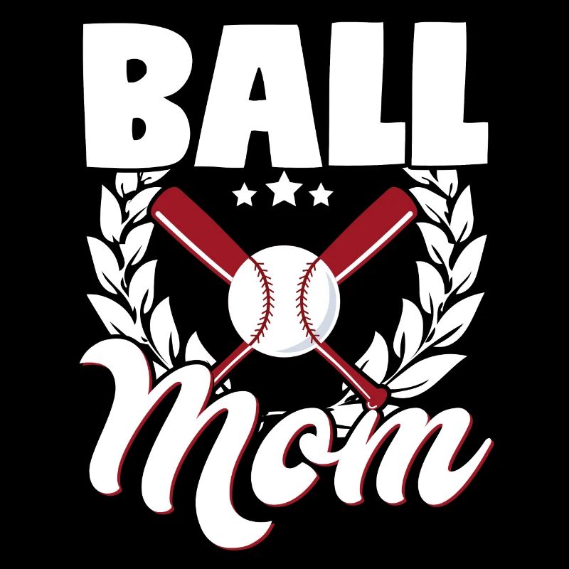 Ball Mom Baseball Softball Mutter Muttertag