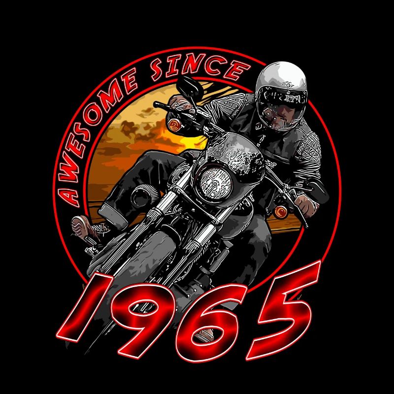 Awesome since 1965, Biker Geburtstag