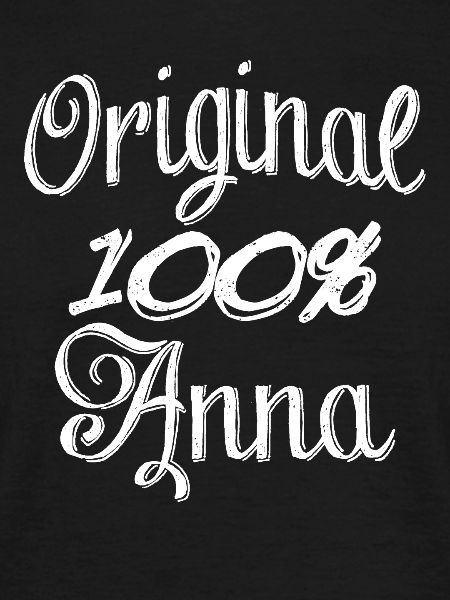 Original 100% Anna