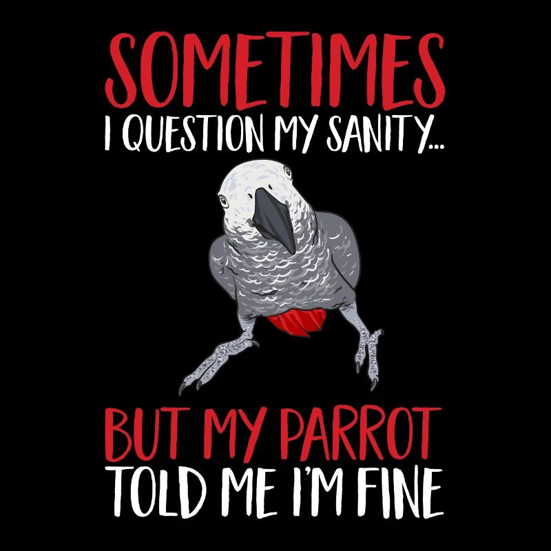 Graupapagei African Grey Parrot Papagei