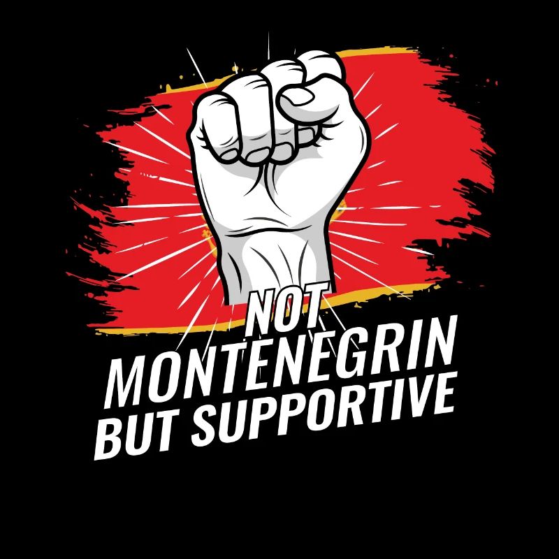 Pas le drapeau monténégrin mais le drapeau du Monténégro