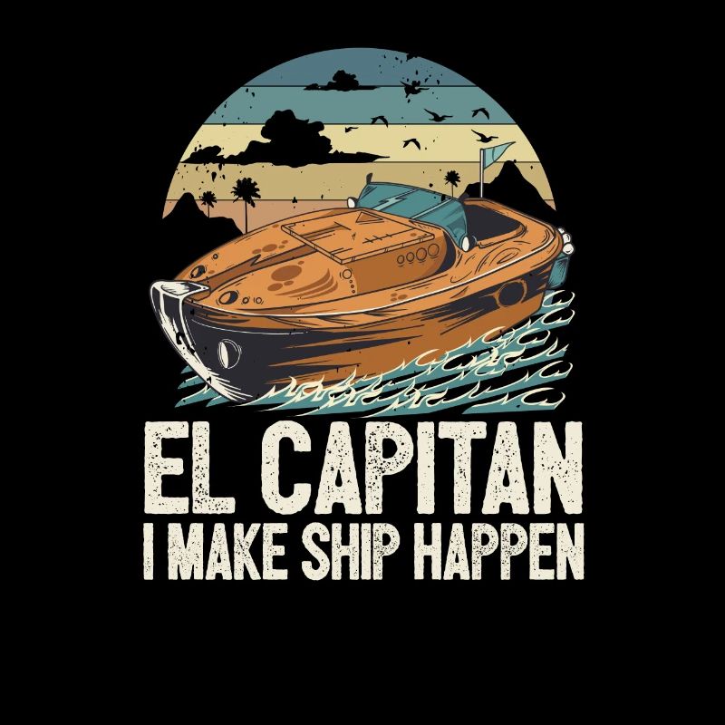 El Capitan Je fais du pontonnage un navire